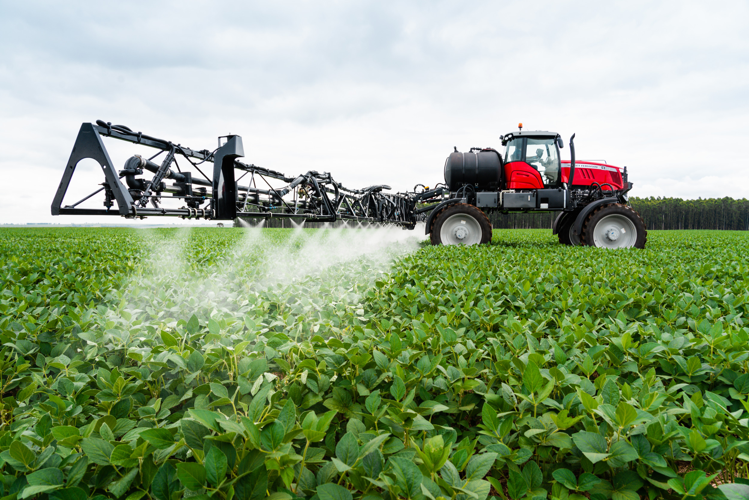 MF sprayer with Section Control