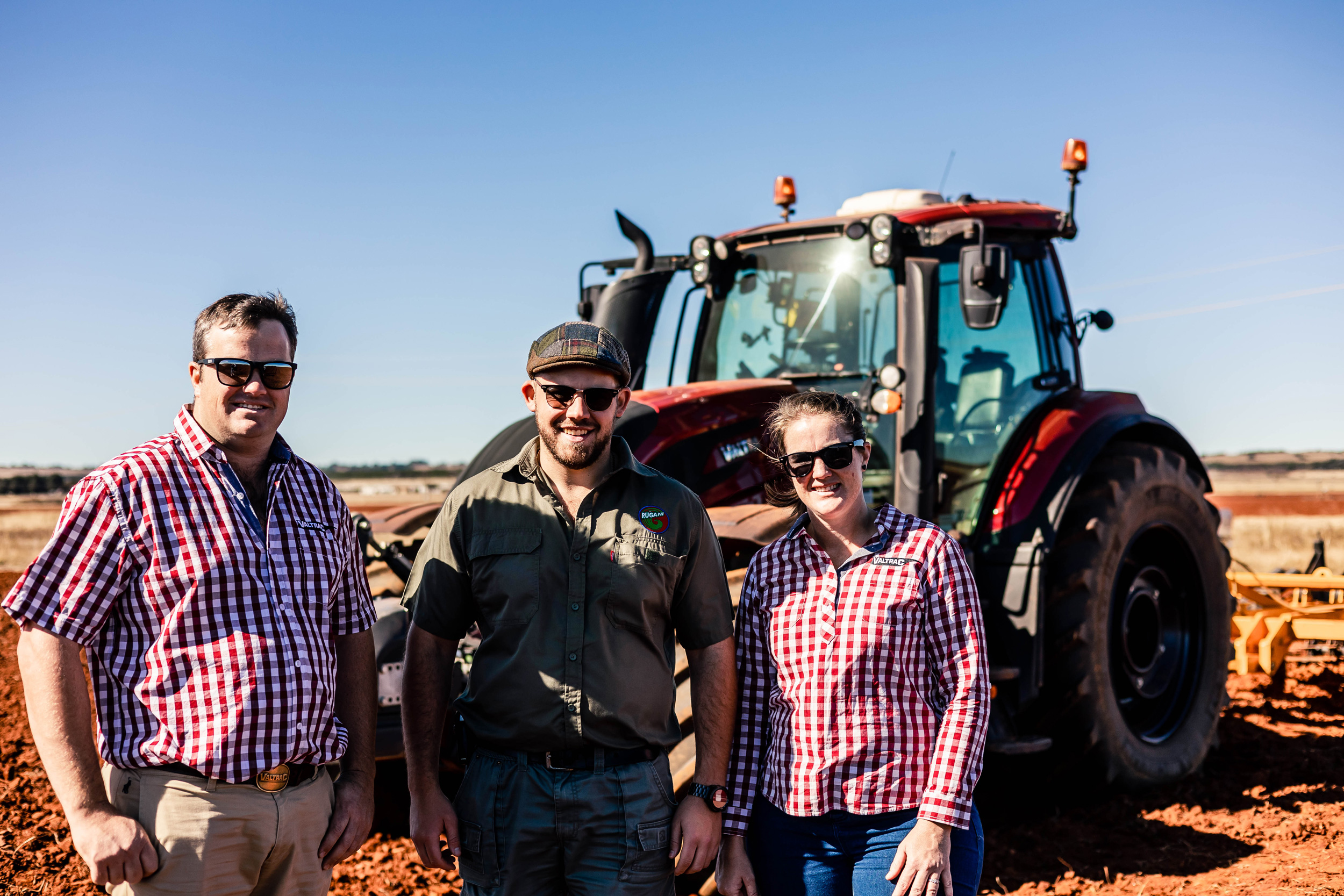 Vincent with Bronwyn Cilliers and Devin Dedwith from Valtrac