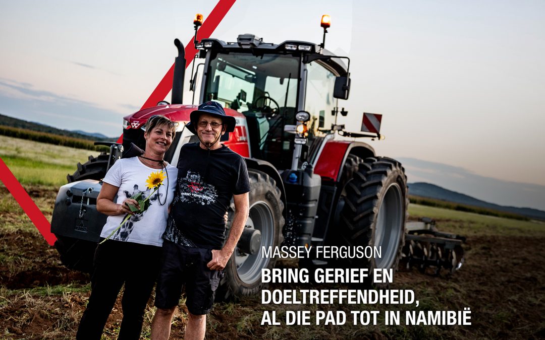 Massey Ferguson bring gerief en doeltreffendheid, al die pad tot in Namibië