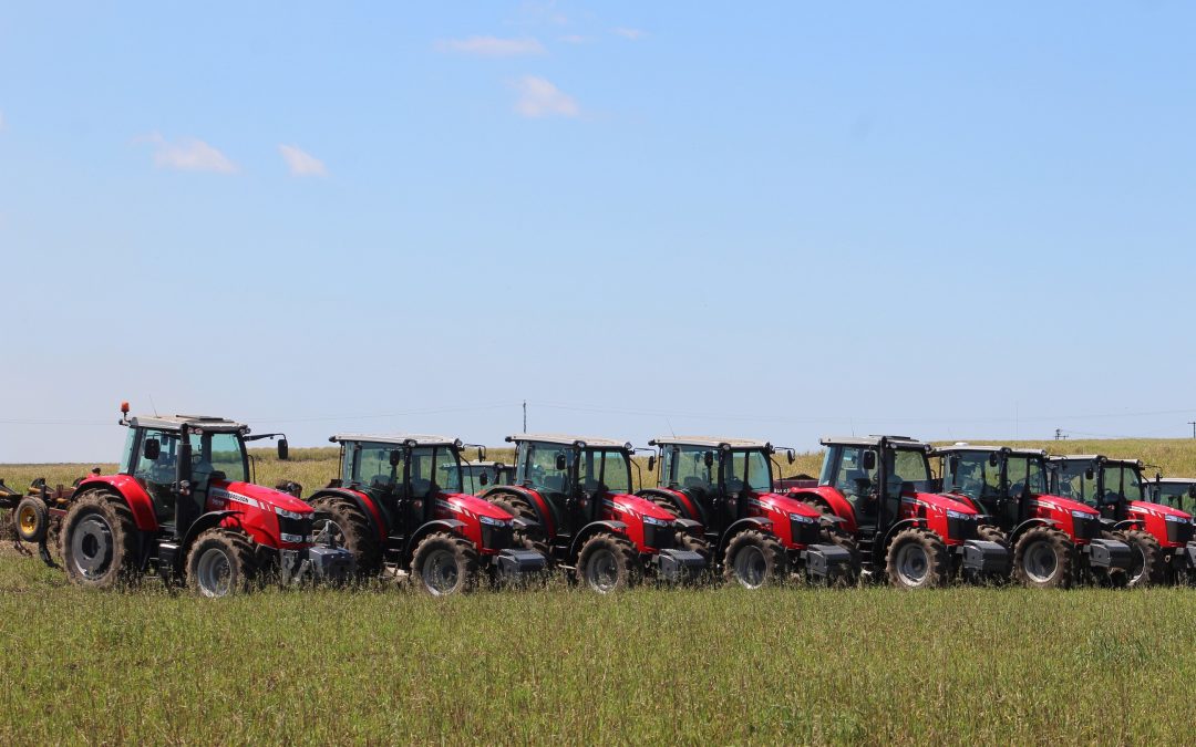 Massey Ferguson Trekkers wys hulle waarde by Dalton Boeredag