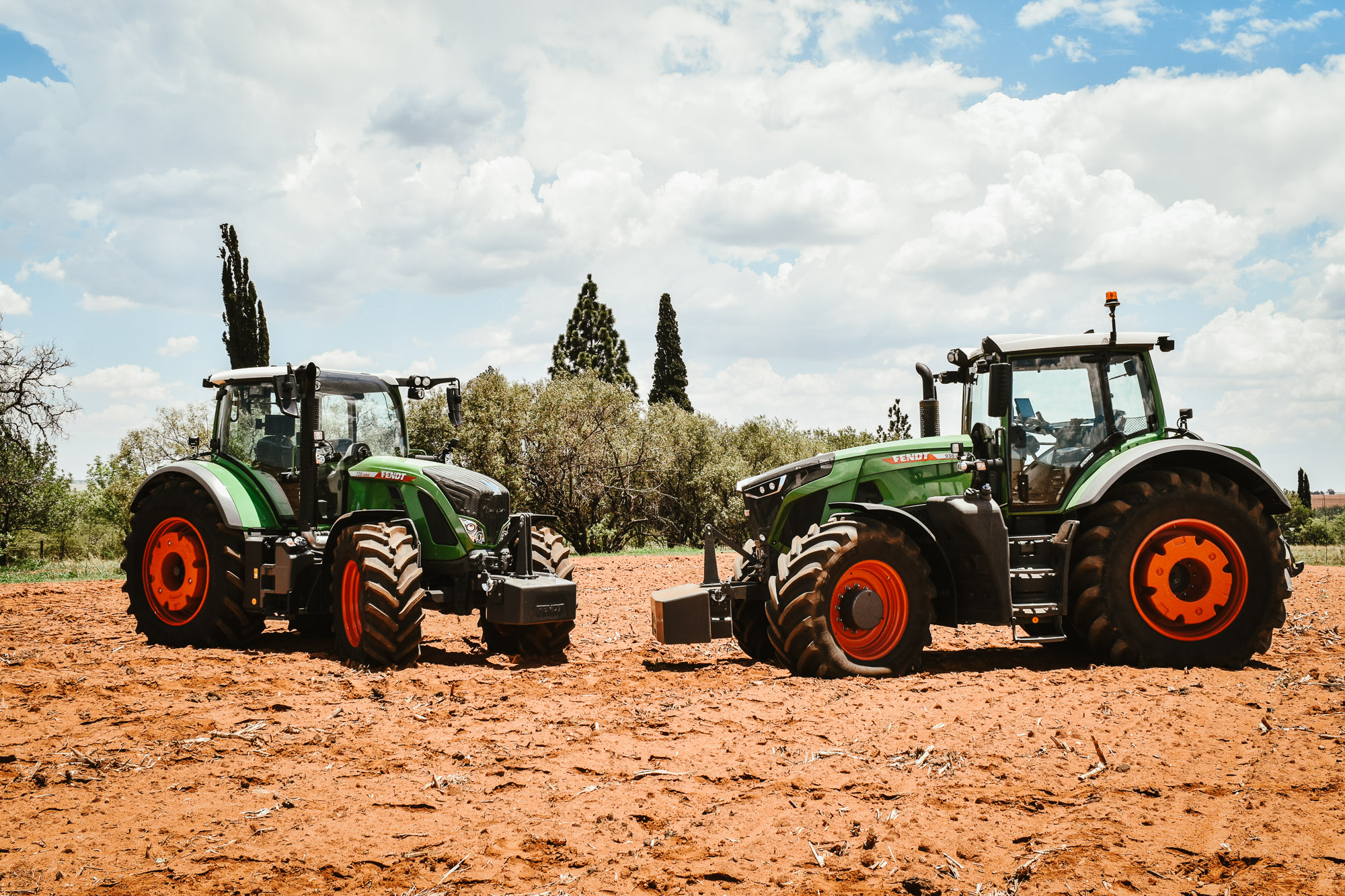 Die nuut aangekoopte Fendt 936 Vario en Fendt 720 Vario Gen 6 by Lemmertrust Boerdery