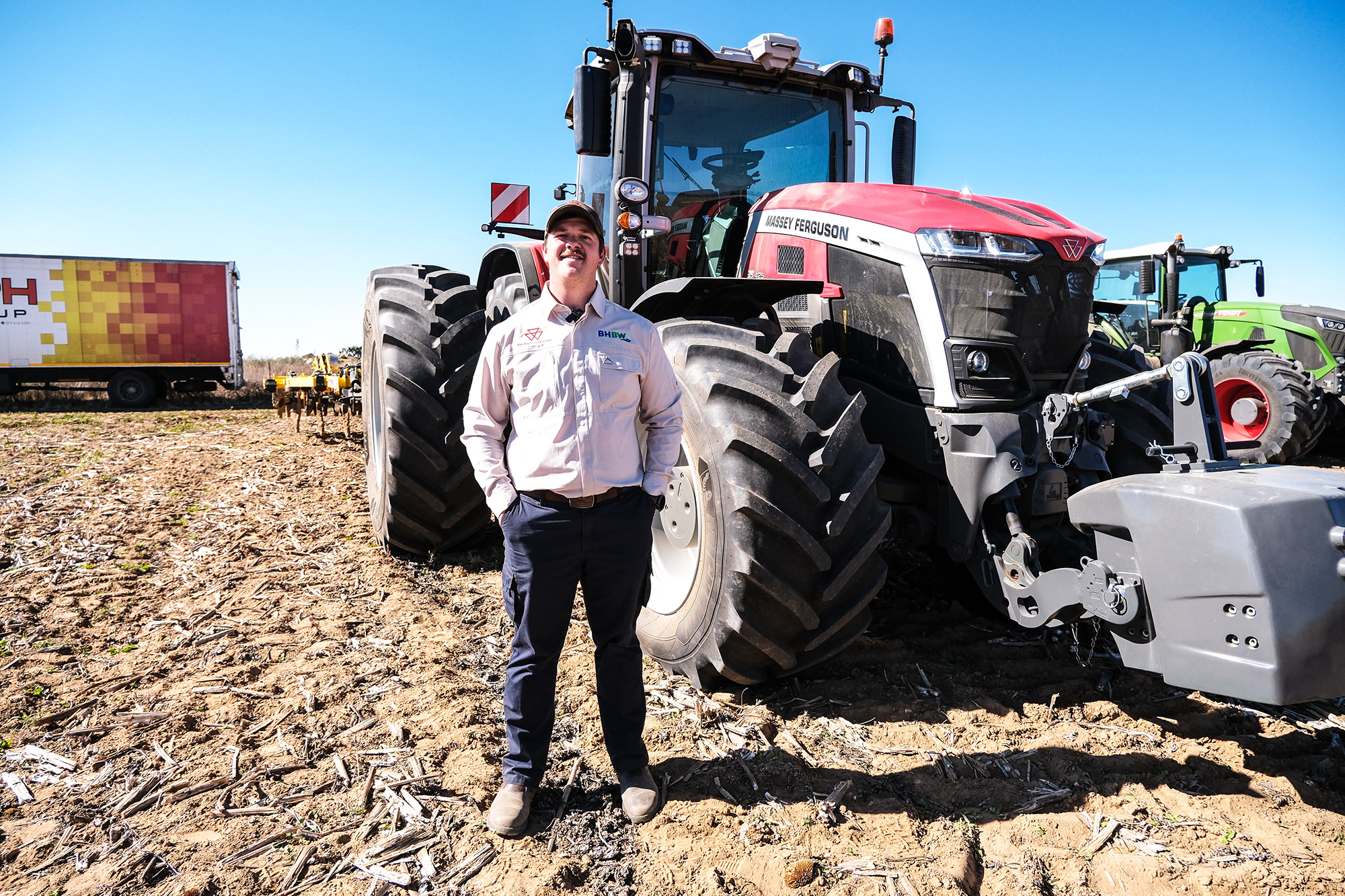 Hanco van Aswegen of BHBW Kroonstad shared more information about the new Massey Ferguson MF 9S range and the benefits it offers modern farming operations.